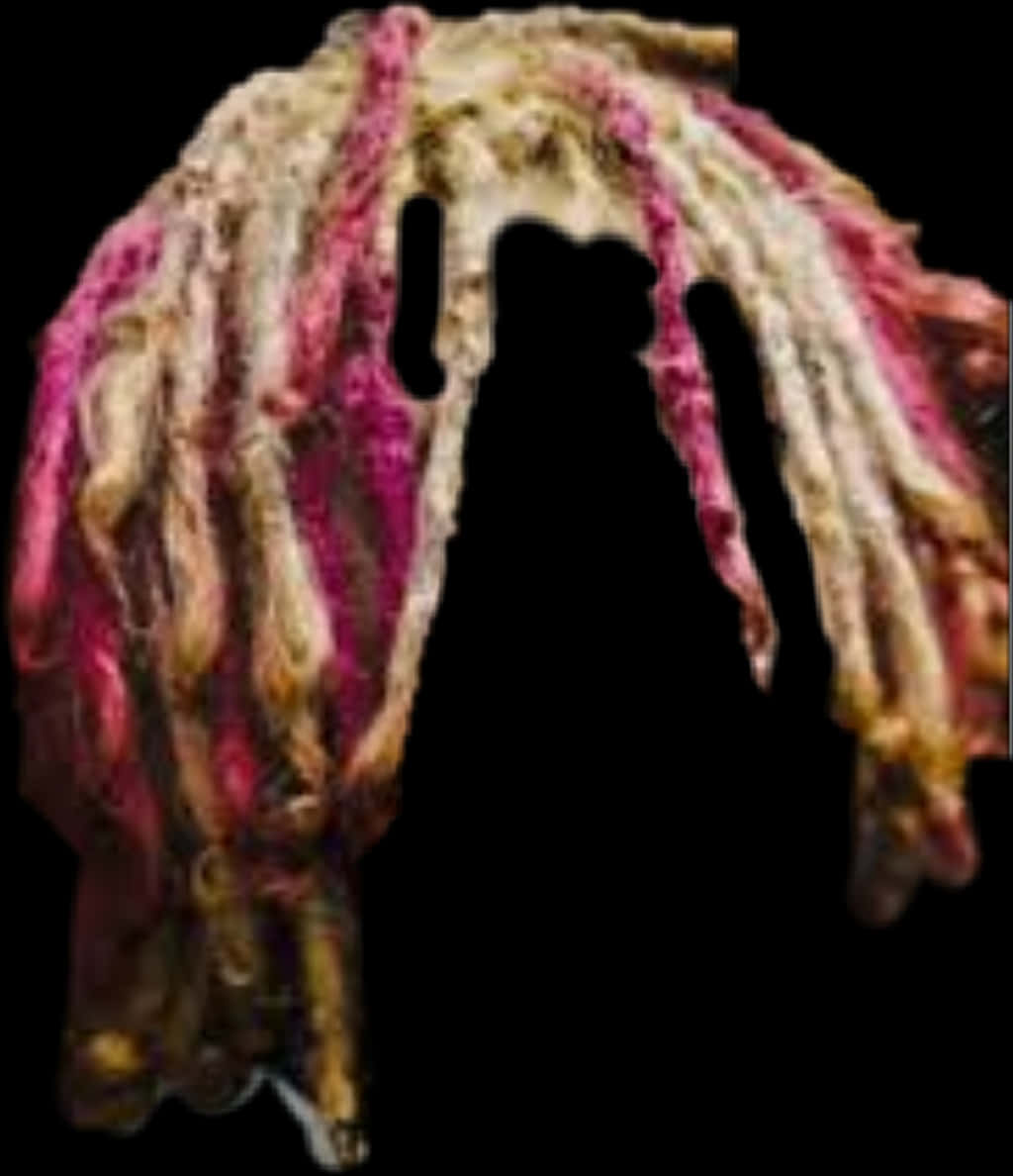 Colorful Dreadlocks Texture