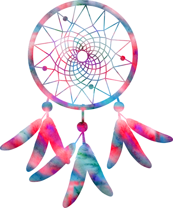 Colorful Dreamcatcher Transparent Background