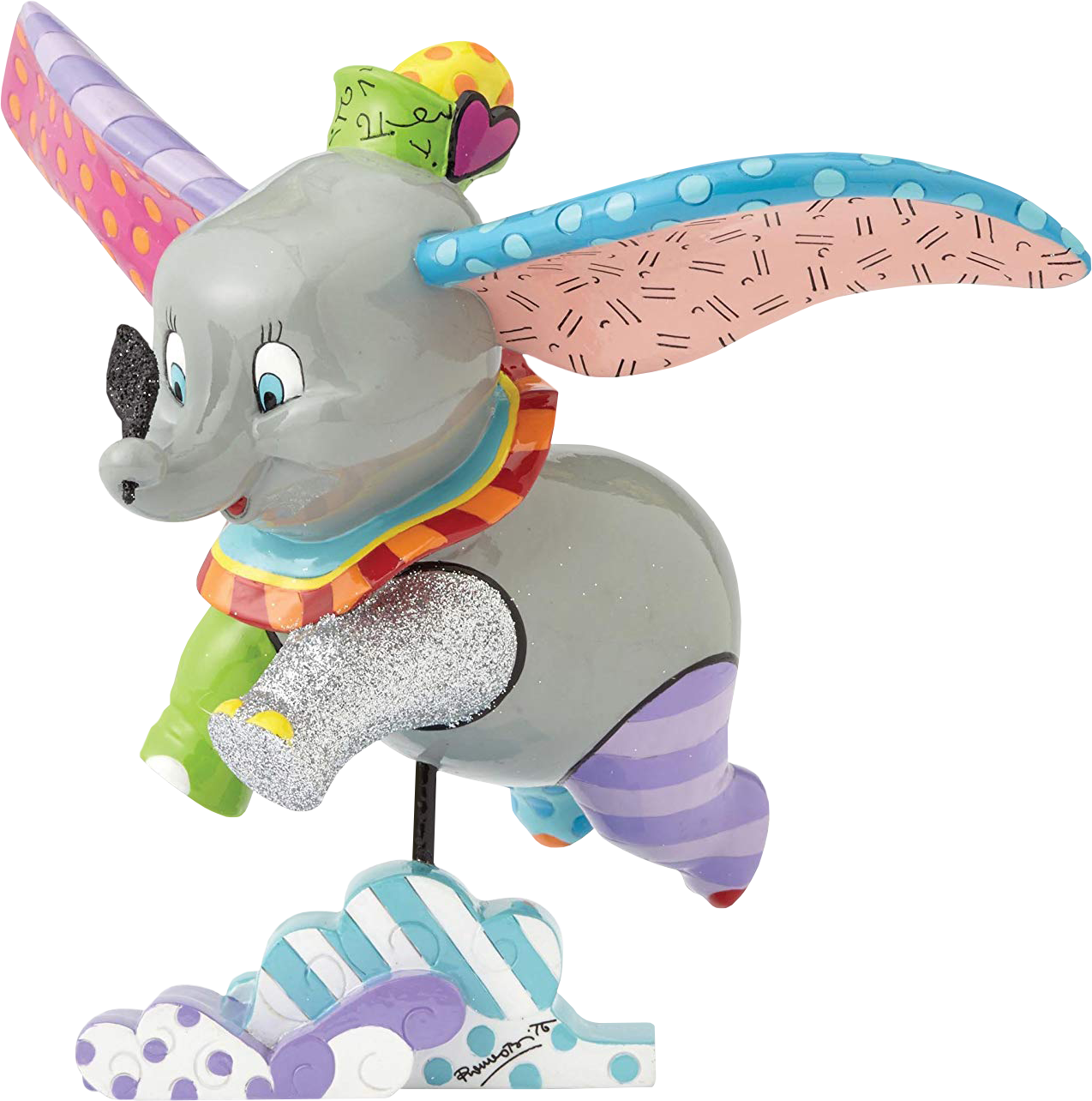 Colorful Dumbo Figurine