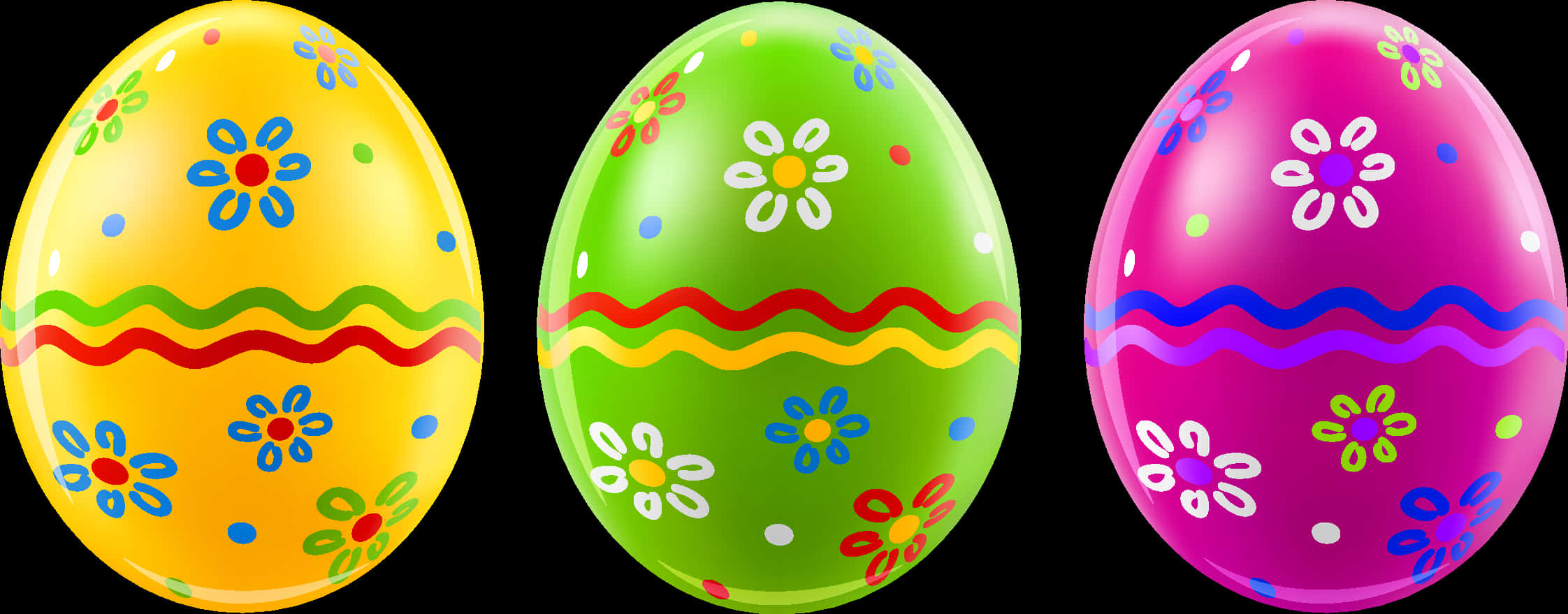 Colorful Easter Eggs Decoration