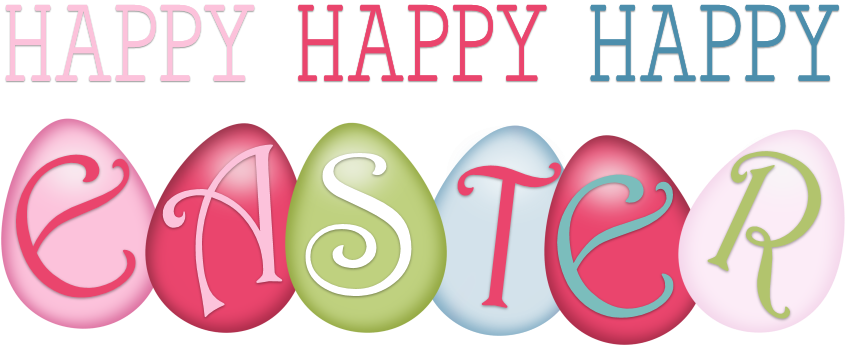 Happy Easter Detroit, Shelby Township, Clinton Township, - Word Happy Easter Clipart, HD Png Download PNG with transparent background