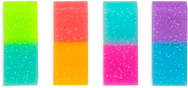 Ooly Glitter Eraser, HD Png Download PNG image with a transparent background, free high-resolution download