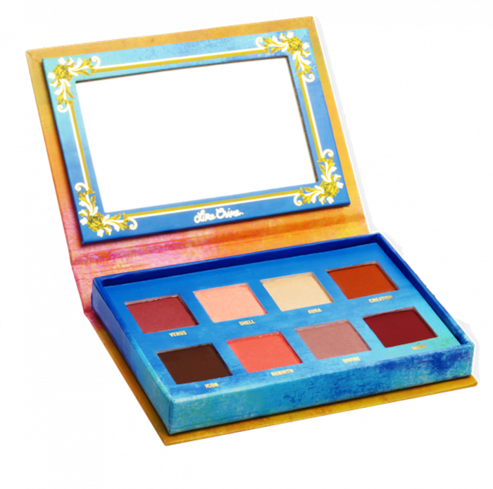 Colorful Eyeshadow Palette Open