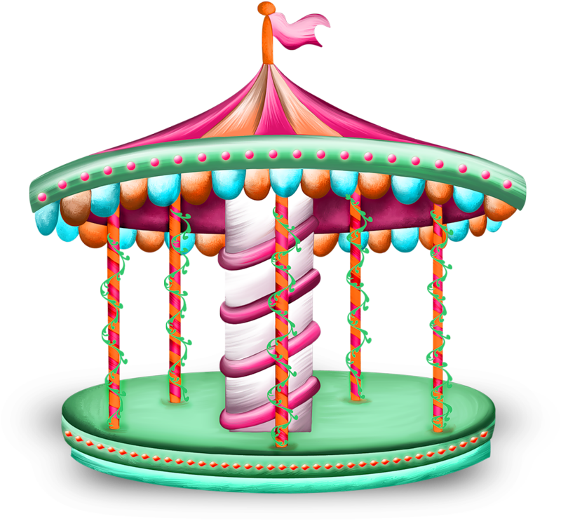 Colorful Fantasy Carousel