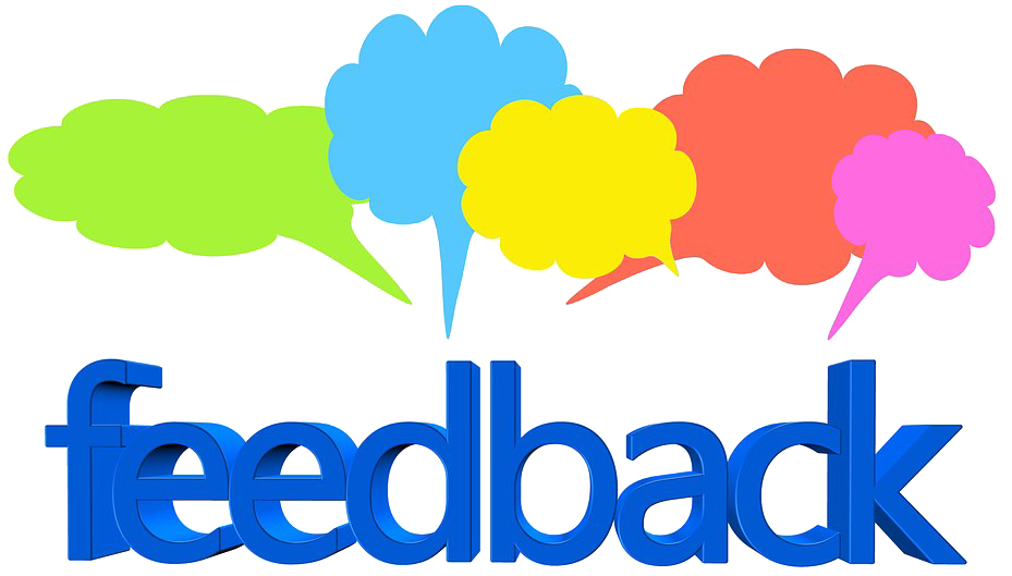 Colorful Feedback Speech Bubbles