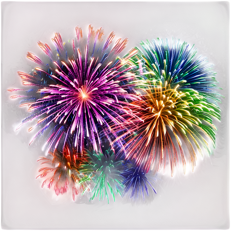Colorful Fireworks PNG mbb PNG with transparent background