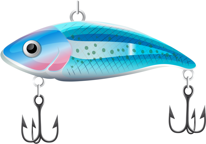 Colorful Fishing Lurewith Treble Hooks