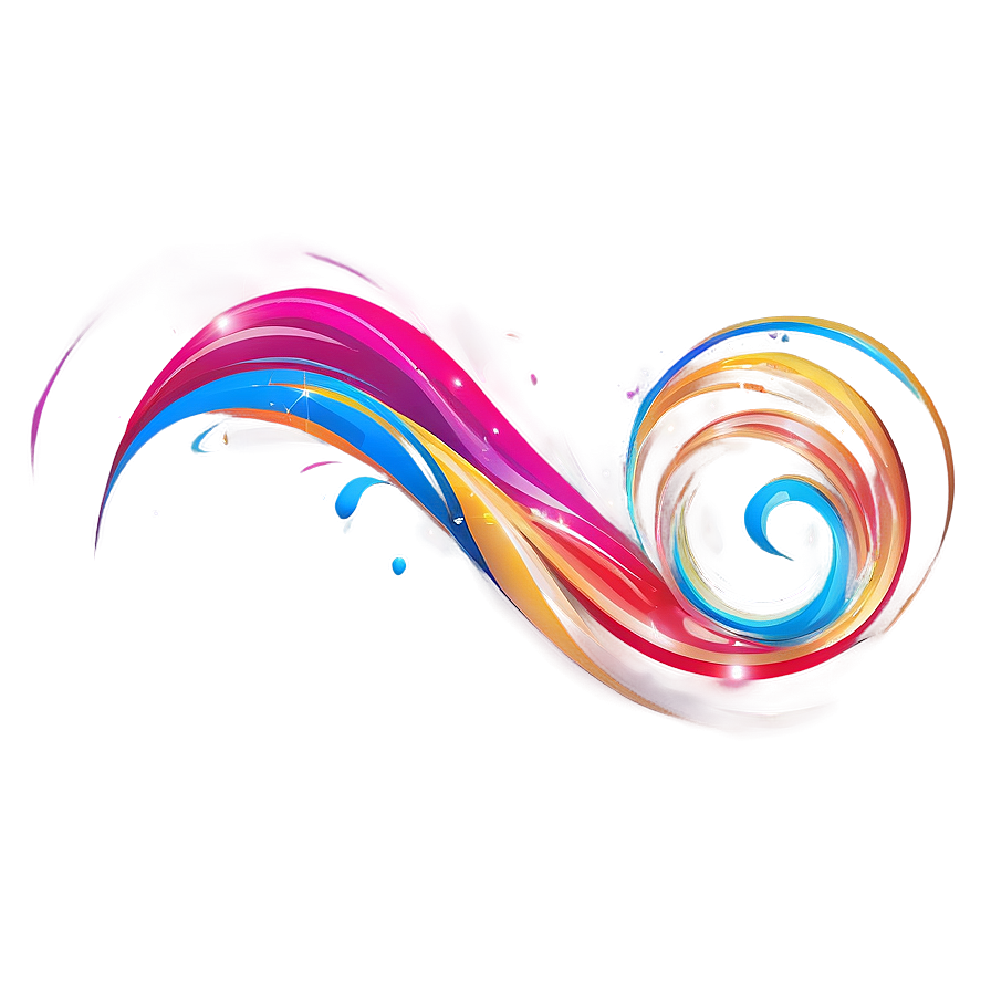 Colorful Flourish Art Png Yhe