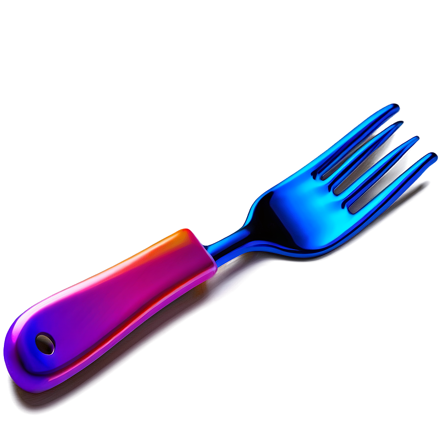 Colorful Fork Png 05252024