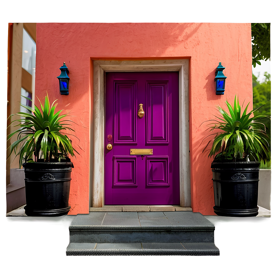 Colorful Front Door Png Pxx