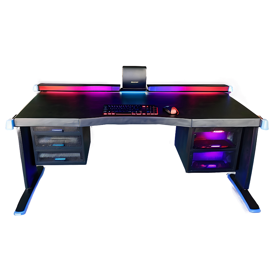 Colorful Gaming Desk Png 06212024