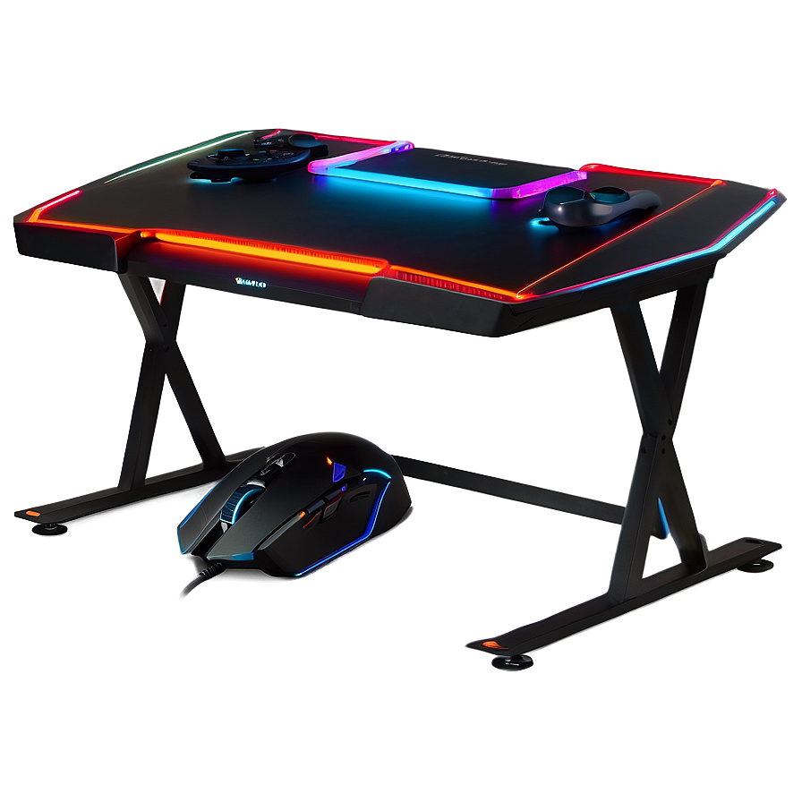 Colorful Gaming Desk Png Vny33