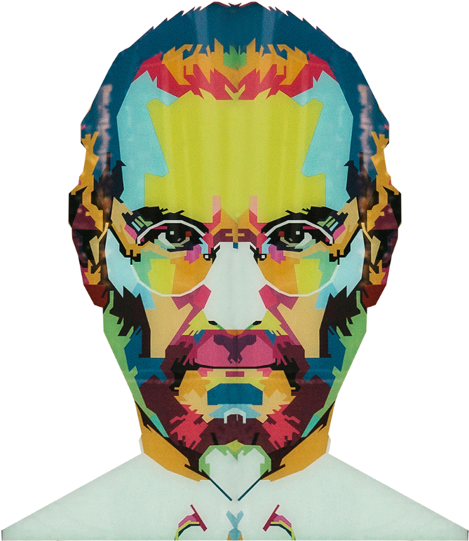 Colorful Geometric Portrait