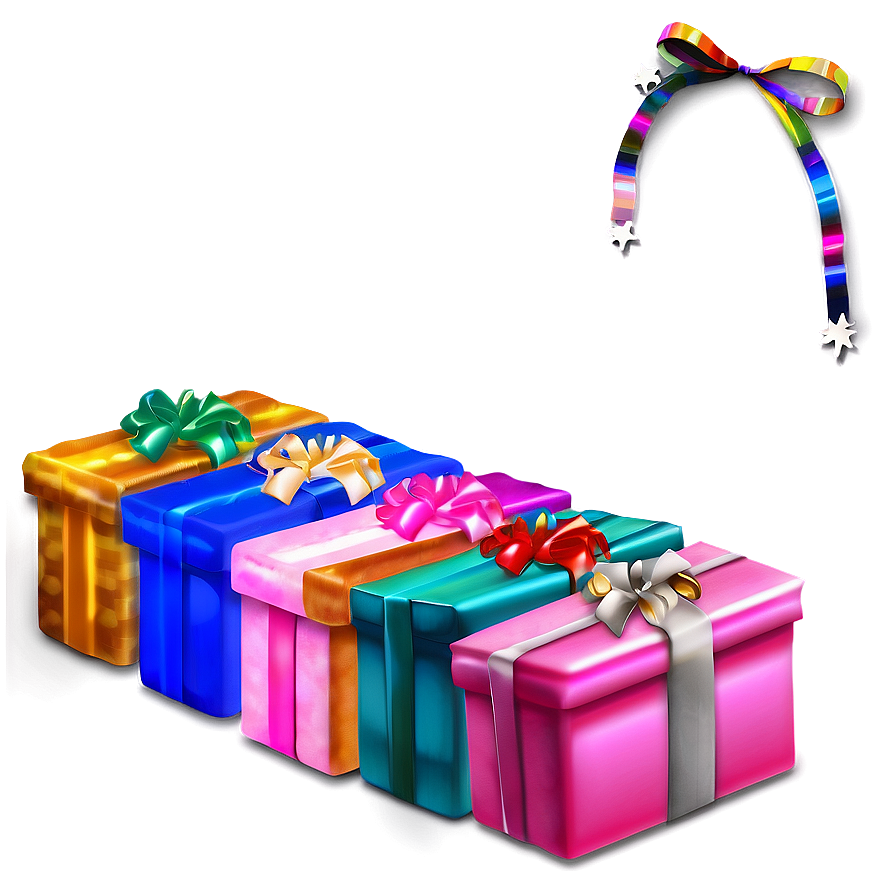 Colorful Gift Box Png Nau48