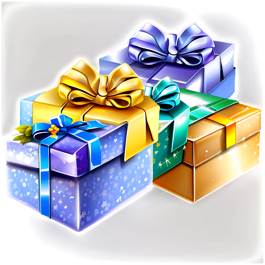 Colorful Gift Box Png Yyv