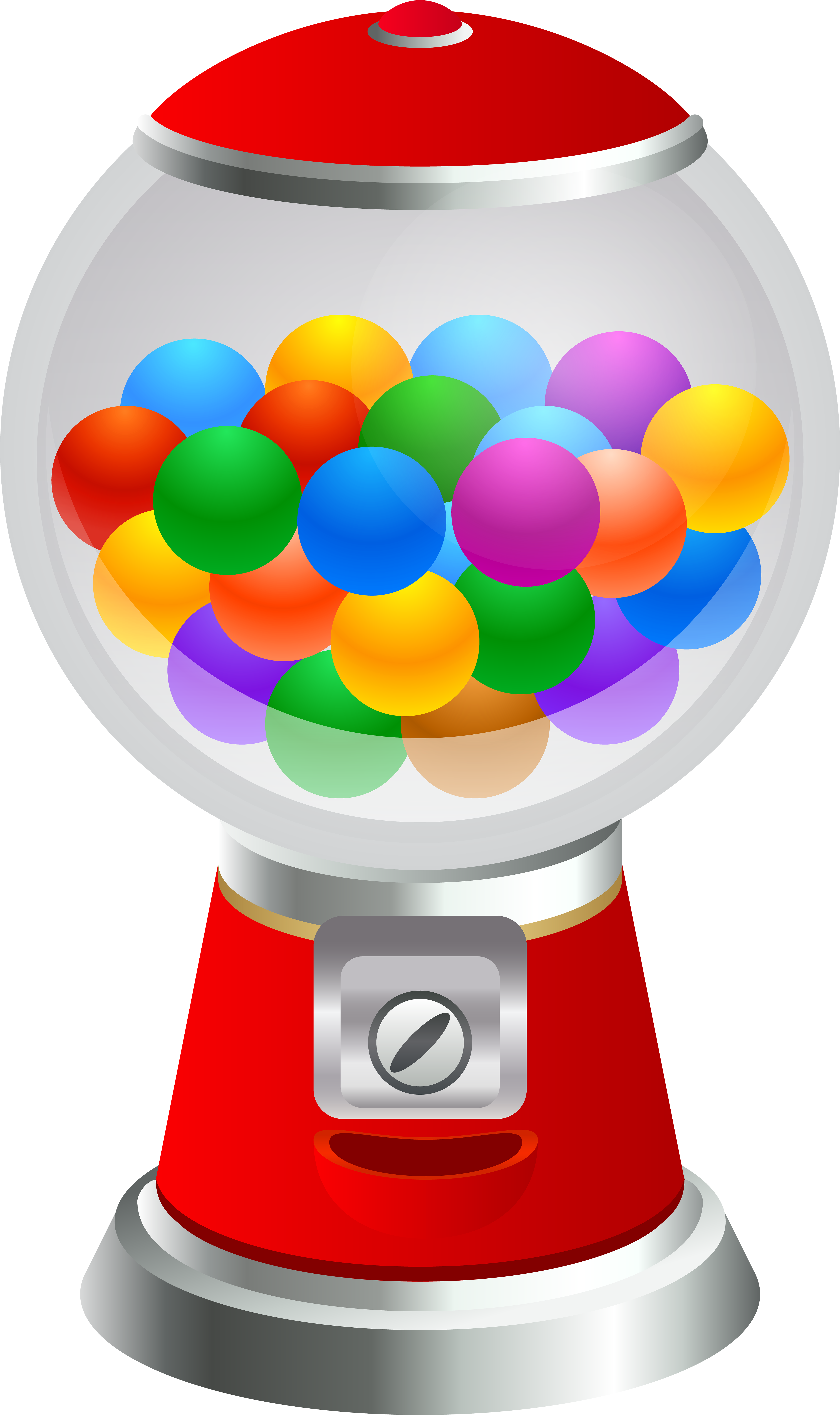 Colorful Gumball Machine Vector