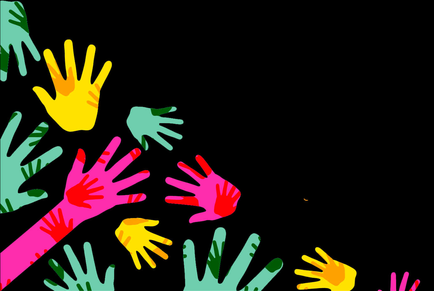 Colorful_ Handprints_ Background