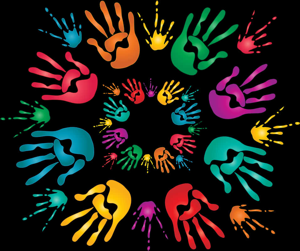 Colorful_ Holi_ Handprints_ Celebration