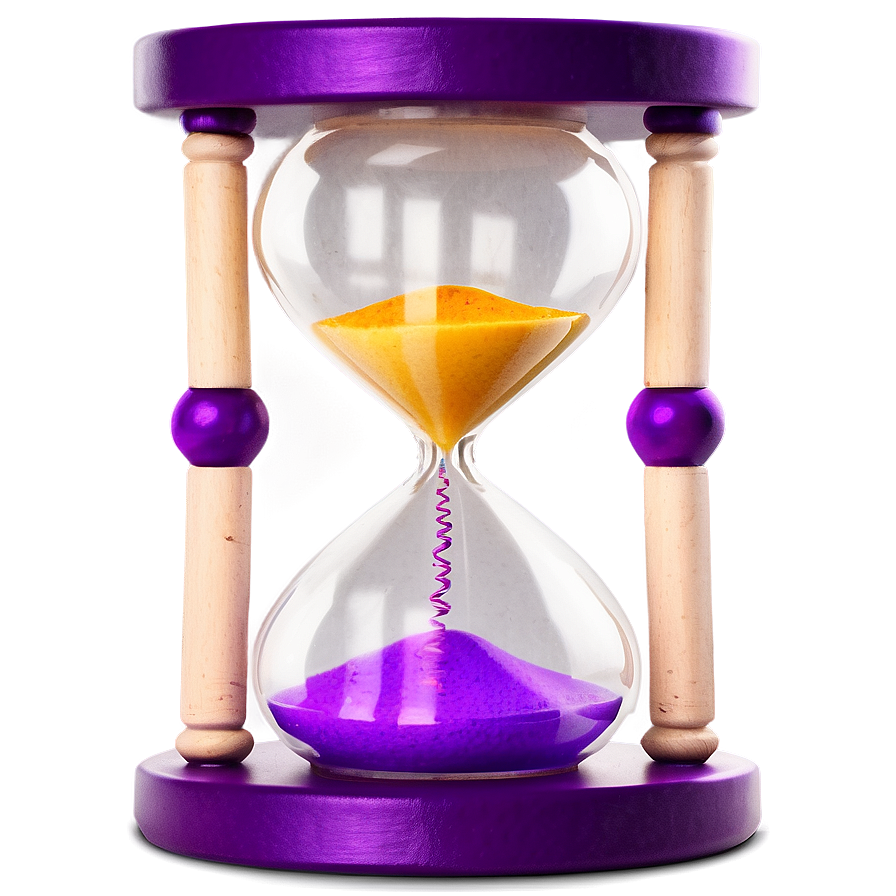 Colorful Hourglass Image Png 05232024