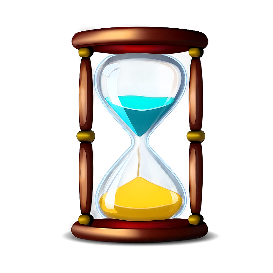 Colorful Hourglass Image Png 05232024