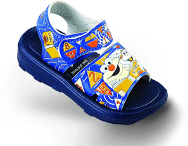 Colorful Kids Sponge Bob Sandal