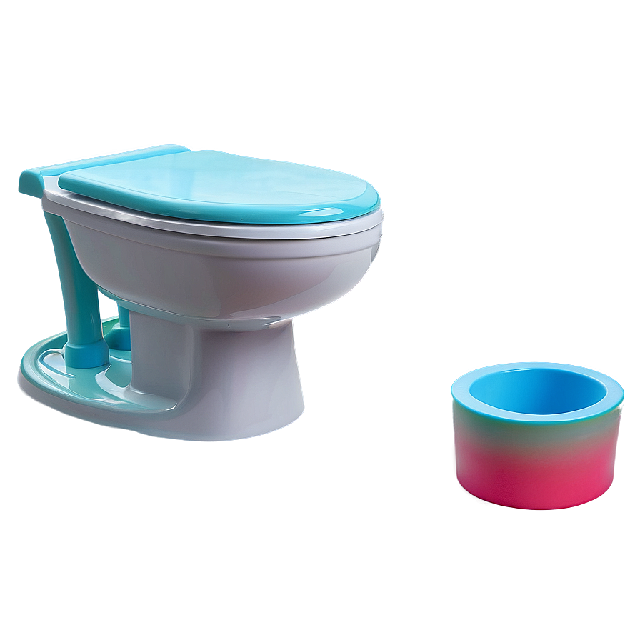 Colorful Kids Toilet Png 05042024