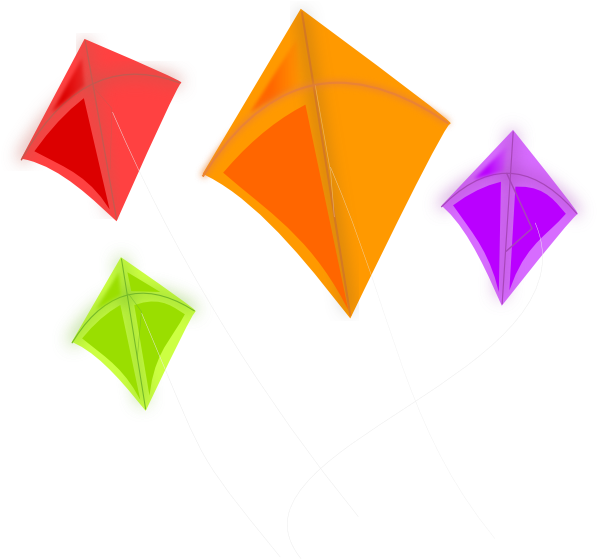 Kite Clipart Transparent Background - Kites Png, Png Download PNG with transparent background