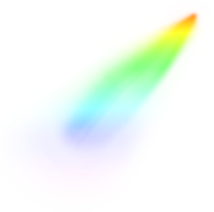 Realistic Rainbow Png - Rainbow Light Beam Png, Transparent Png PNG with transparent background