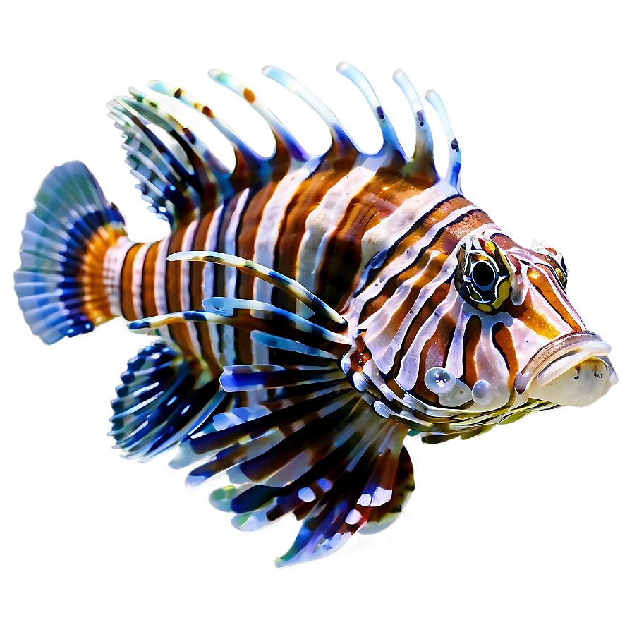 Colorful Lionfish Png Sxk