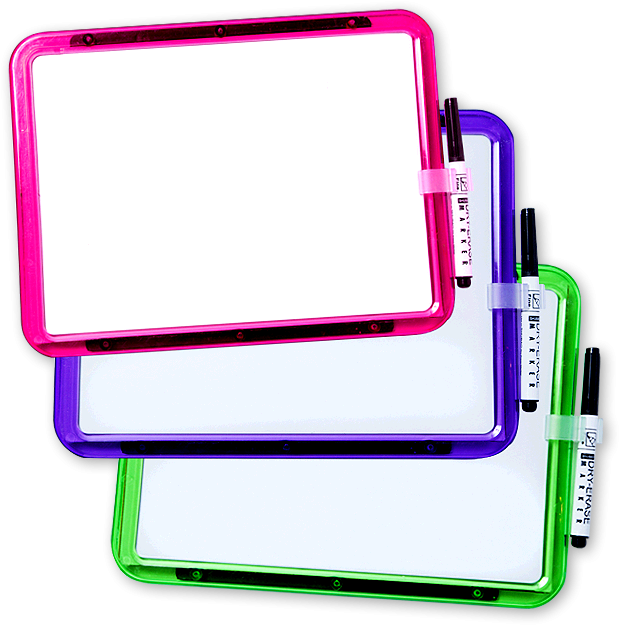 Colorful Magnetic Dry Erase Boardswith Markers