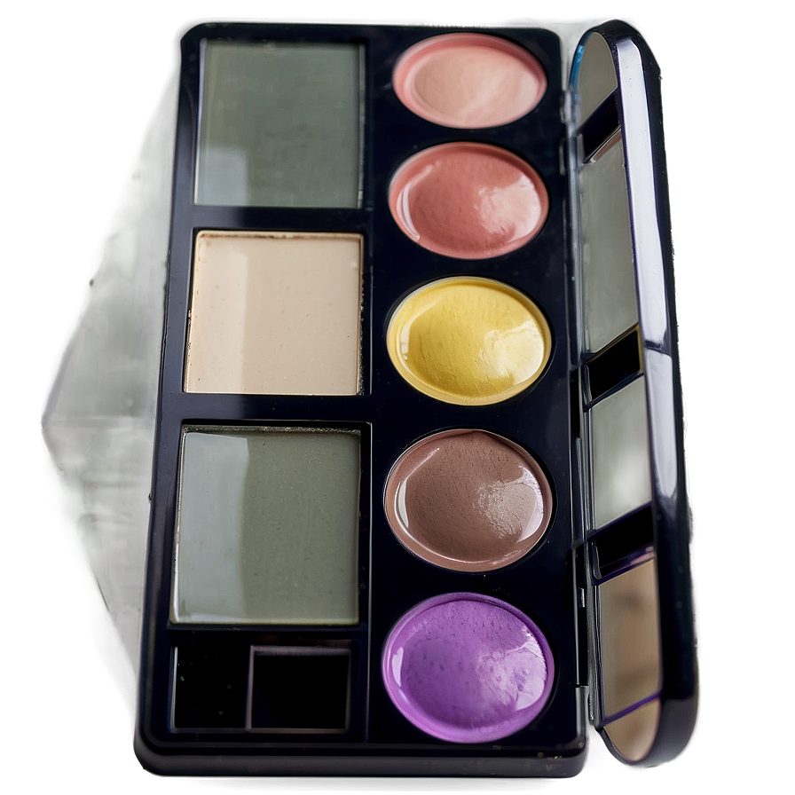 Colorful Makeup Palette Png Bpr