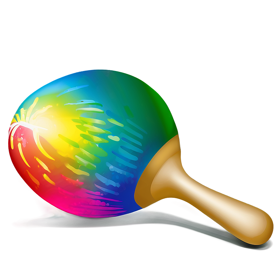 Colorful Maraca Clipart Png 93