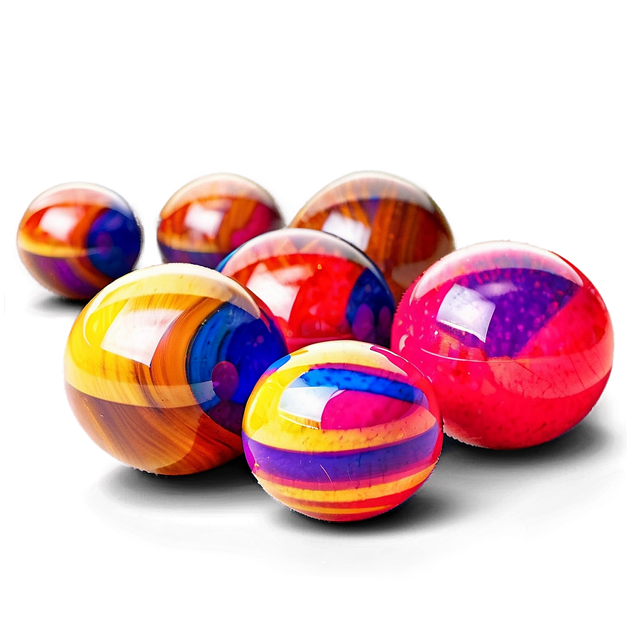 Colorful Marble Ball Png 05242024