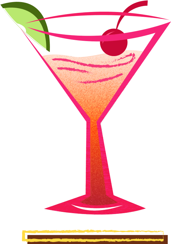 Illustration Of A Cuban Daquirí - Martini Glass, HD Png Download PNG with transparent background