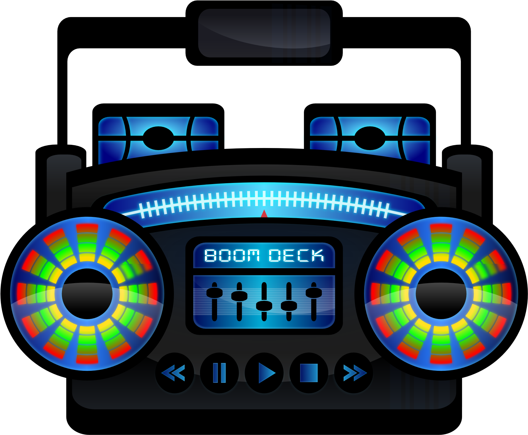 Clipart Boom Box, HD Png Download PNG with transparent background