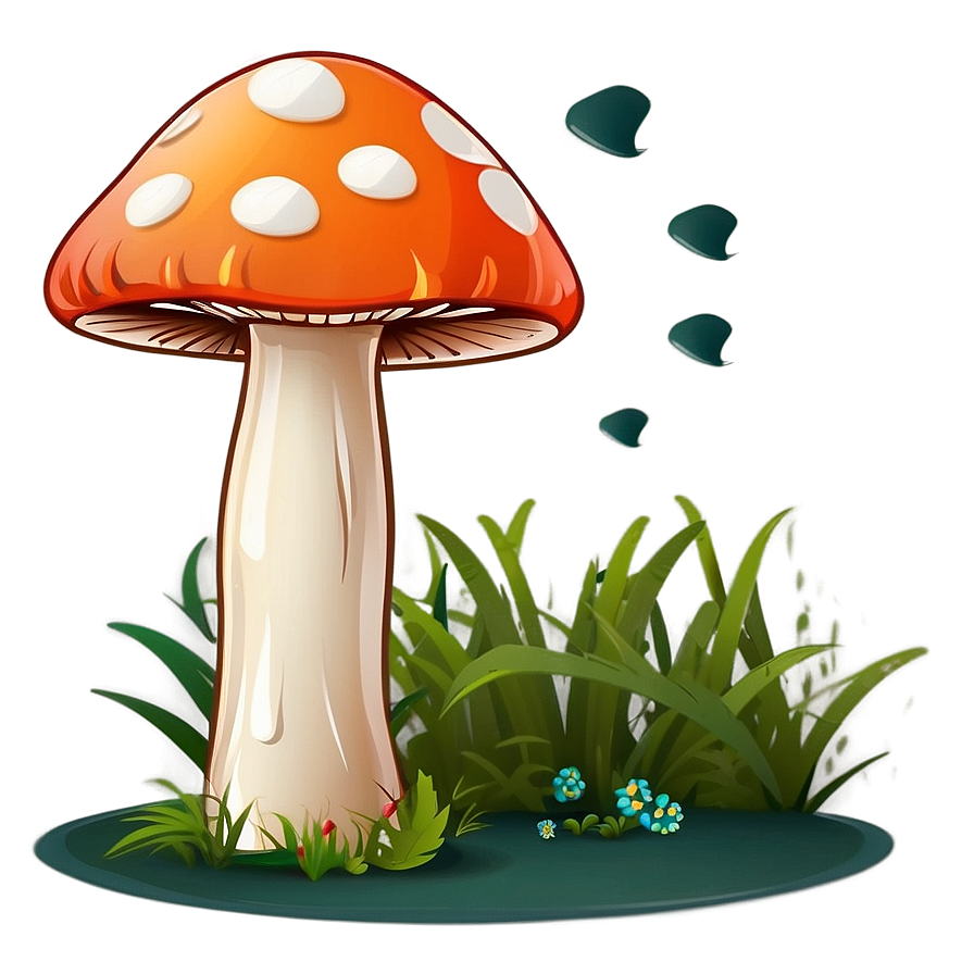 Colorful Mushroom Cartoon Png 18