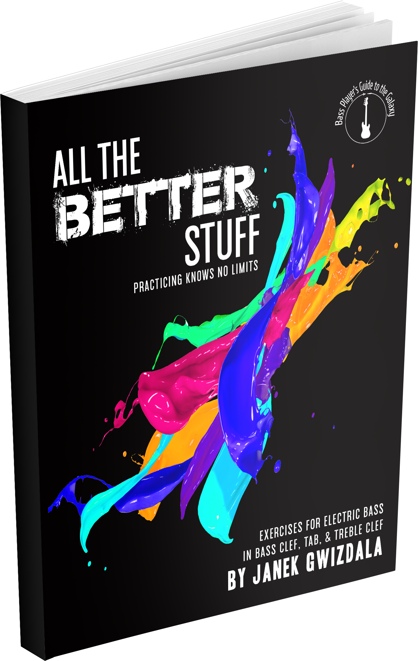 Colorful Music Book Cover Design