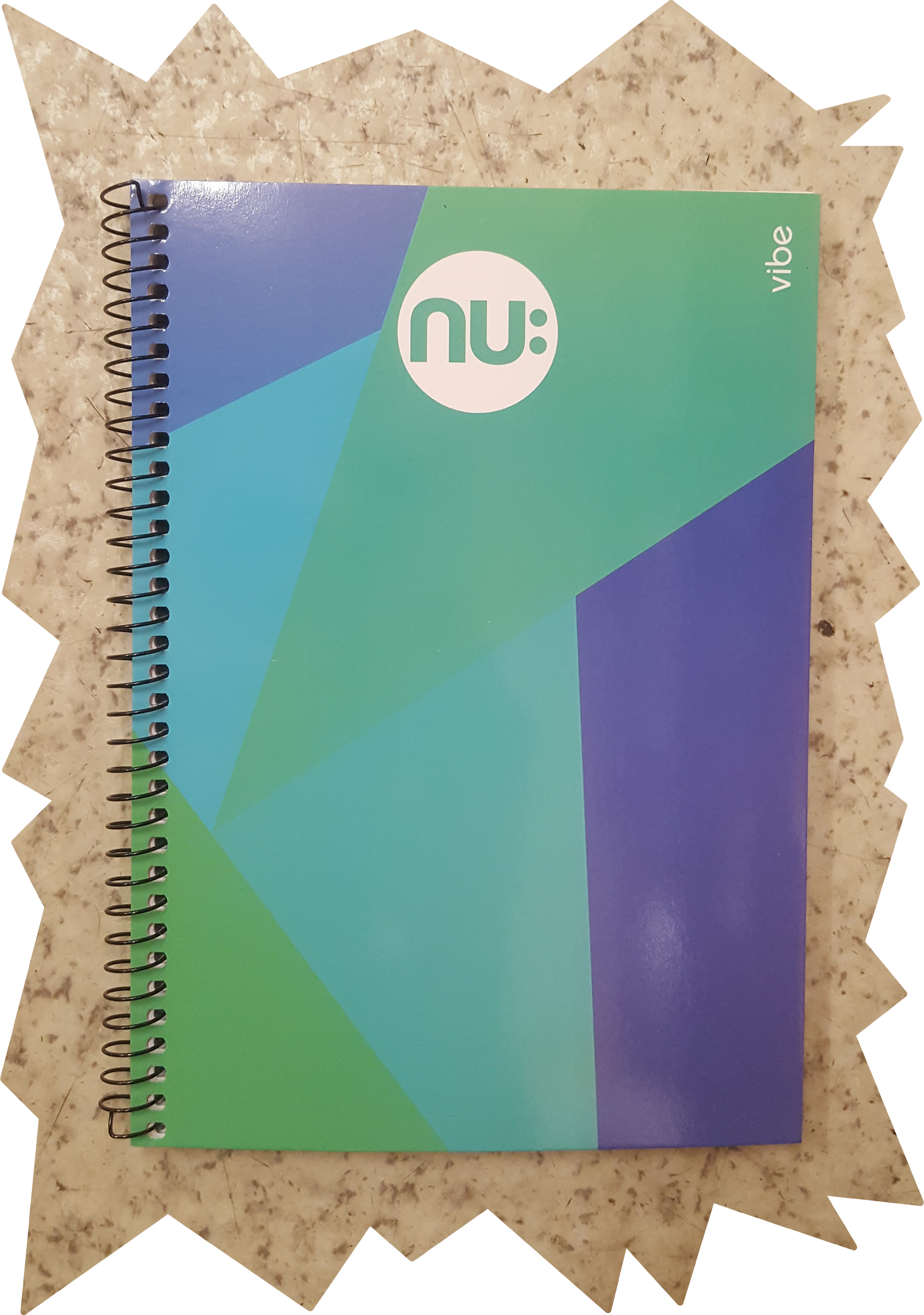 Nu Vibe Card Cover Notebook - Art Paper, HD Png Download PNG with transparent background