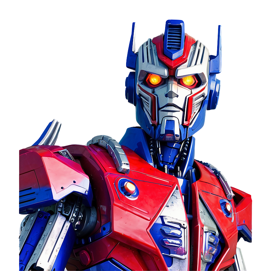 Colorful Optimus Prime Fan Art Png Qlj61