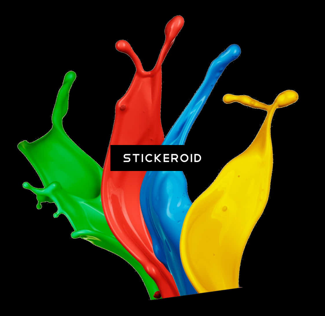 Colorful_ Paint_ Splashes PNG with transparent background