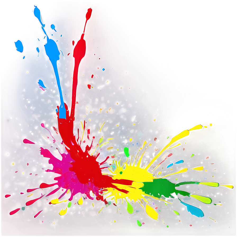 Colorful Paint Splatter Png Qgv81