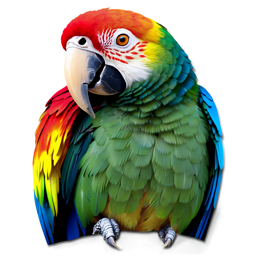 Colorful Parrot Sticker Png Bvu