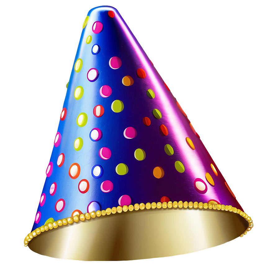 Colorful Party Hat PNG oxi PNG image with a transparent background, free high-resolution download