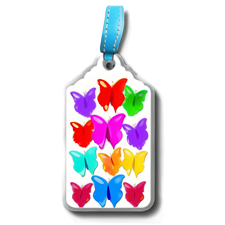 Colorful Party Tag Png 06122024