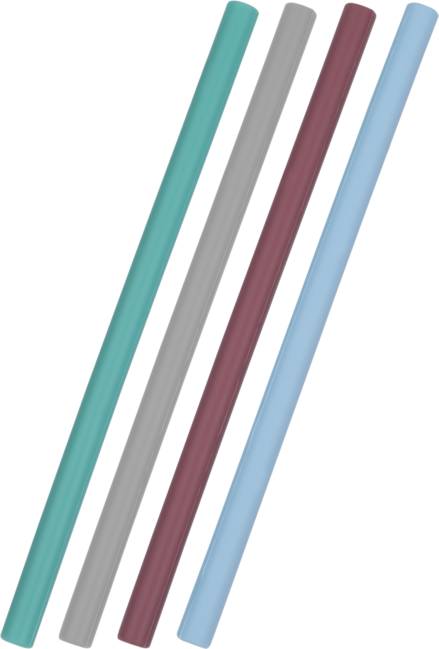 Colorful plastic straws PNG image with a transparent background, free high-resolution download