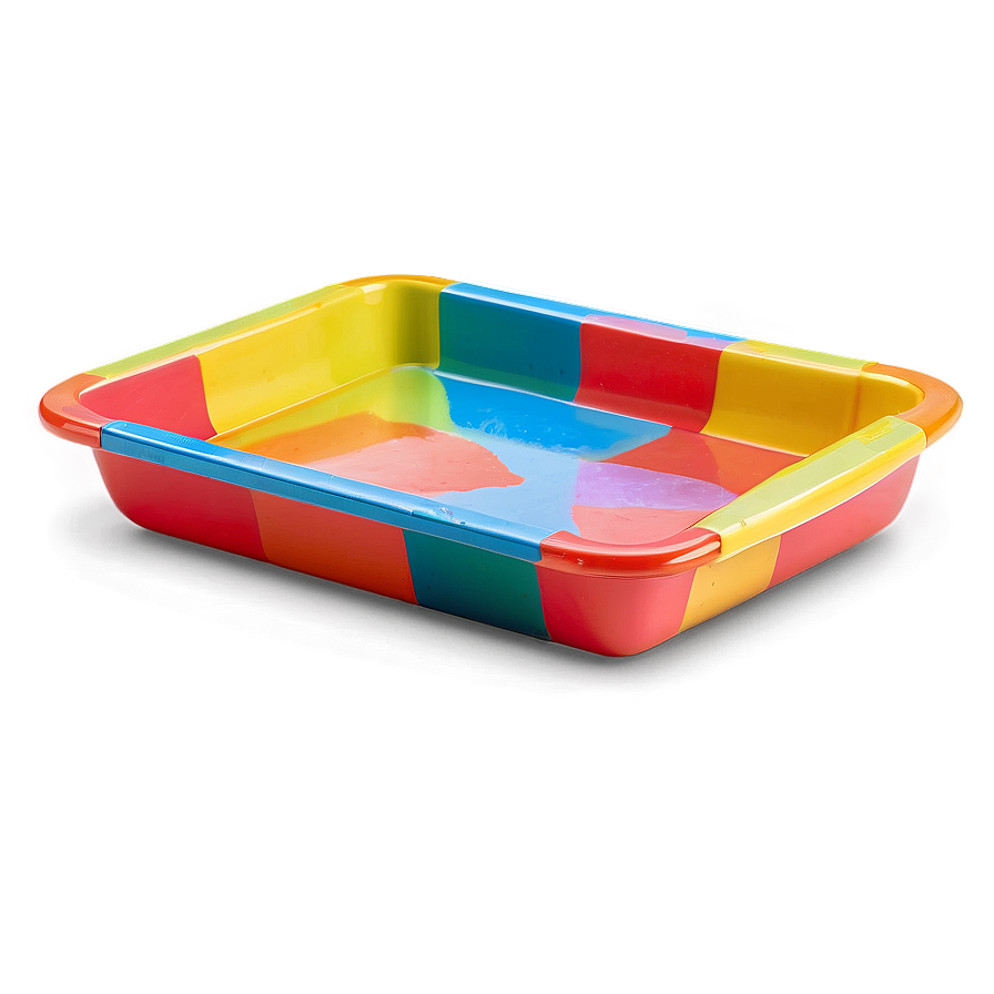 Colorful Plastic Tray Png 78