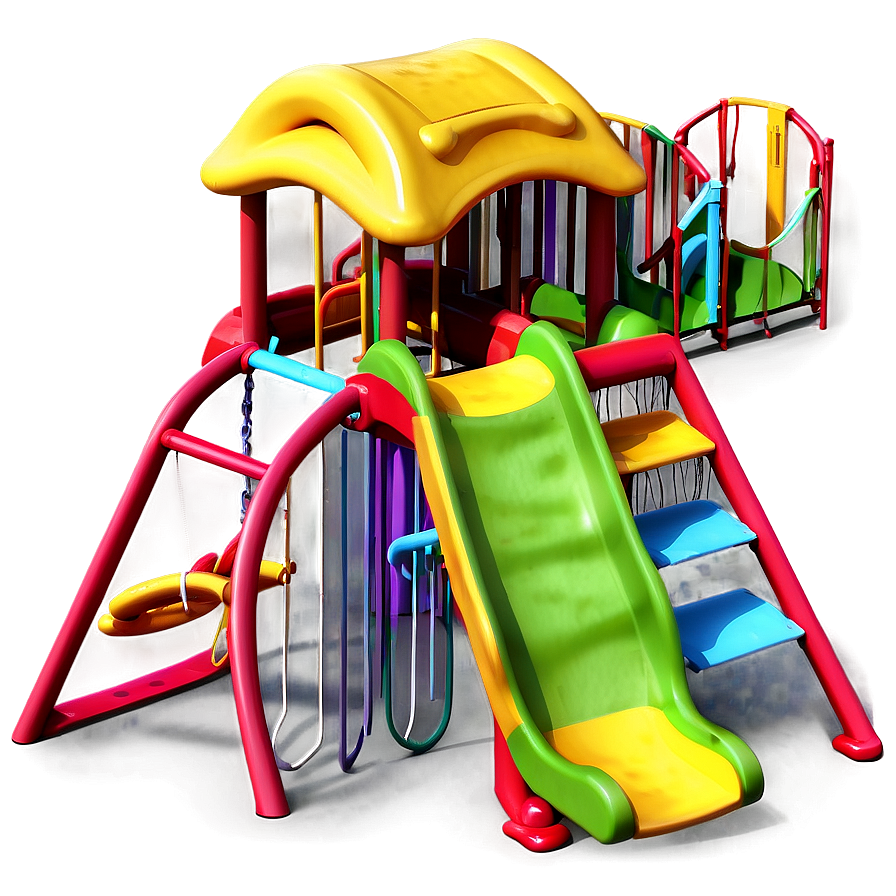 Colorful Playground Equipment Png Mmm42