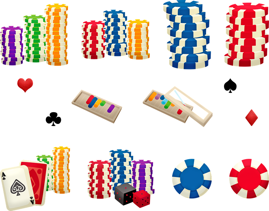 Colorful Poker Chipsand Accessories