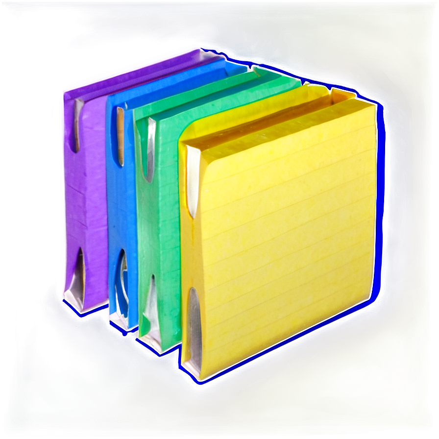 Colorful Post It Notes PNG 52 PNG with transparent background