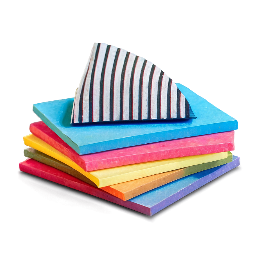 Colorful Post It Notes PNG uwt76 PNG with transparent background
